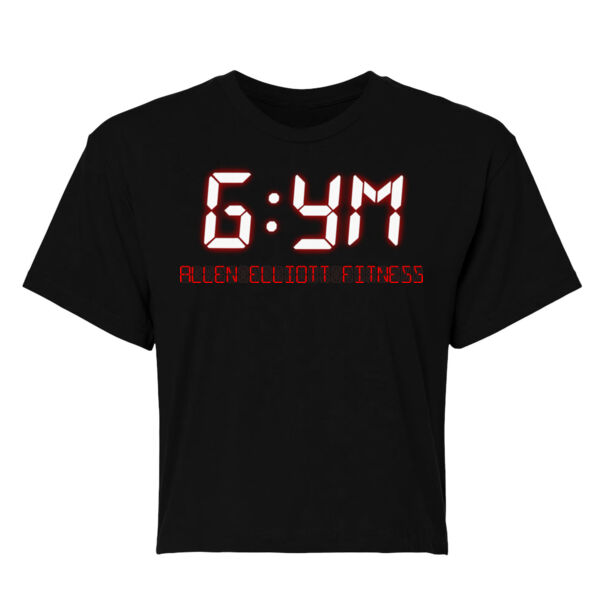 GYM TIME - WOMEN'S CROP T-SHIRT - $1RPZD5$ Thumbnail