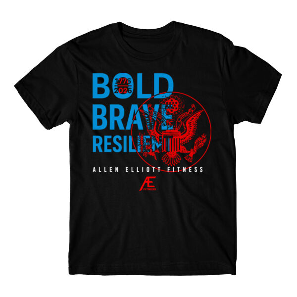 BOLD BRAVE RESILIENT - T-SHIRT - $HLNTT3$ Thumbnail