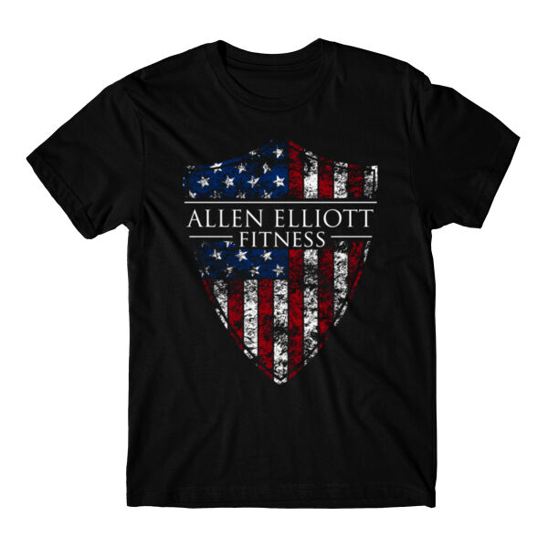 FULL COLOR SHIELD FLAG - T-SHIRT - $5H9Y6W$ Thumbnail