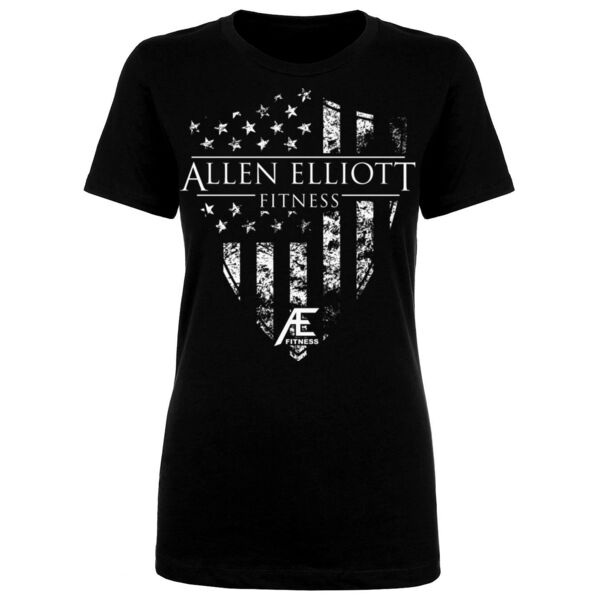 SHIELD FLAG - WOMEN'S FITTED T-SHIRT - $AU76KF$ Thumbnail