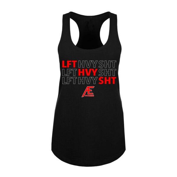 LFT HVY SHT - WOMEN'S FITTED TANK TOP - $UWYA1B$ Thumbnail