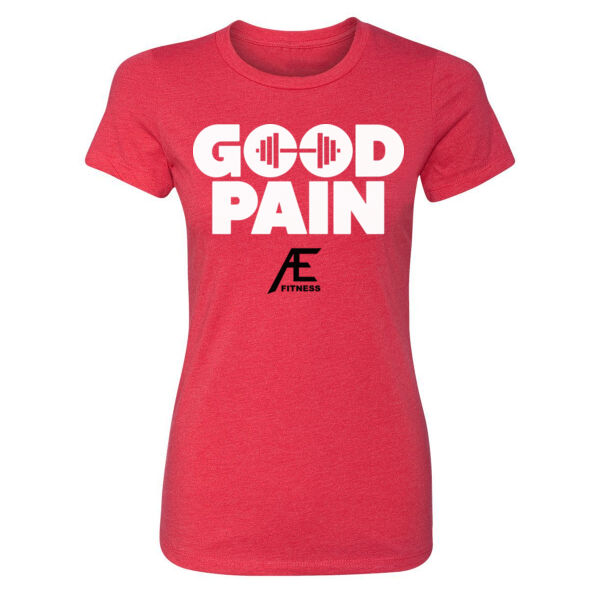 GOOD PAIN - WOMEN'S FITTED T-SHIRT - $MZQBAN$ Thumbnail