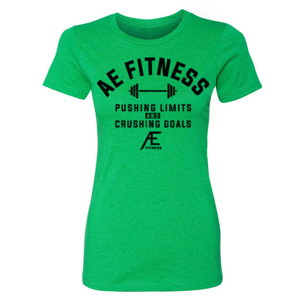 PUSHING LIMITS - WOMEN'S FITTED T-SHIRT - $UYXDCW$ Thumbnail