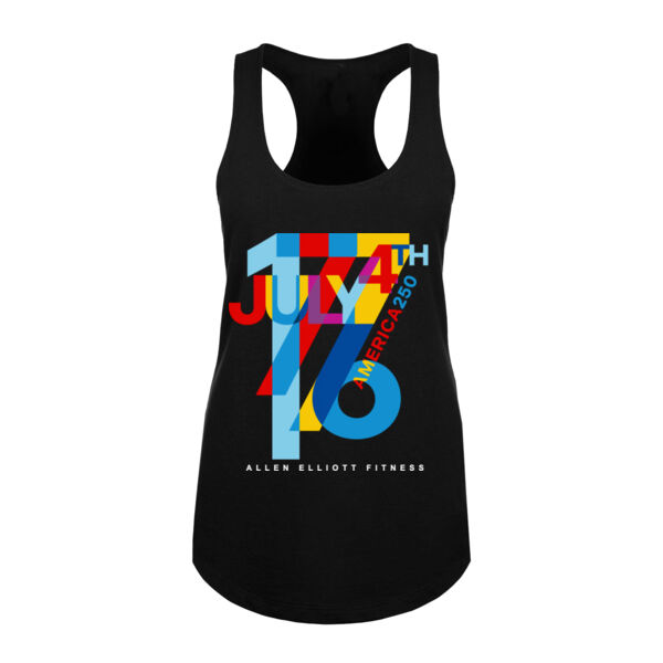 COLORBLOCK AMERICA 250 - WOMEN'S FITTED TANK - $5TZ3BR$ Thumbnail