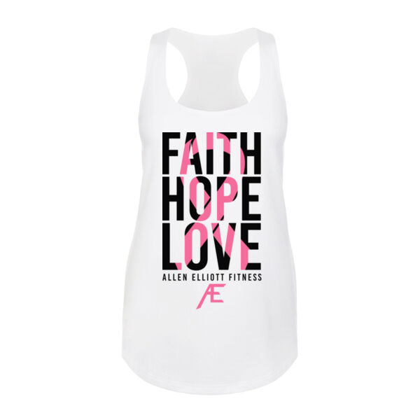FAITH HOPE LOVE - WOMEN'S FITTED TANK TOP Thumbnail